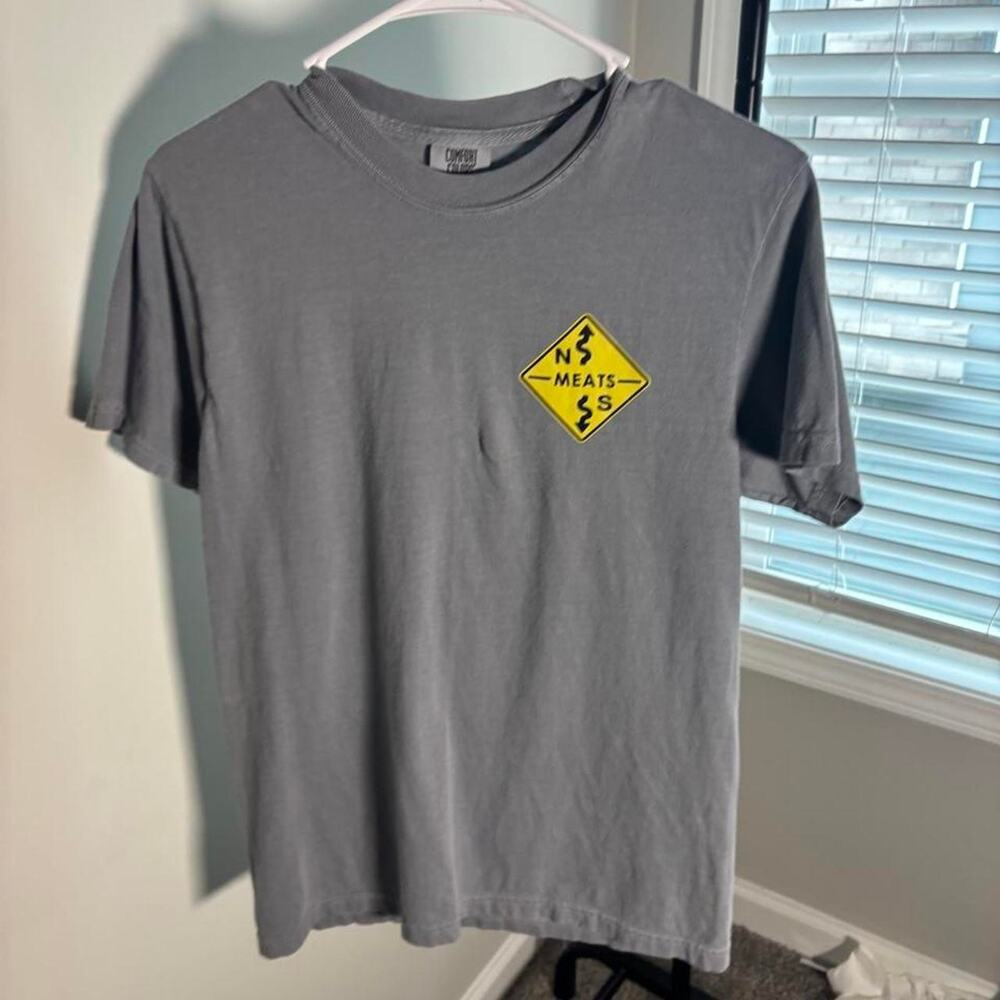 Gray comfort colors cotton t shirt